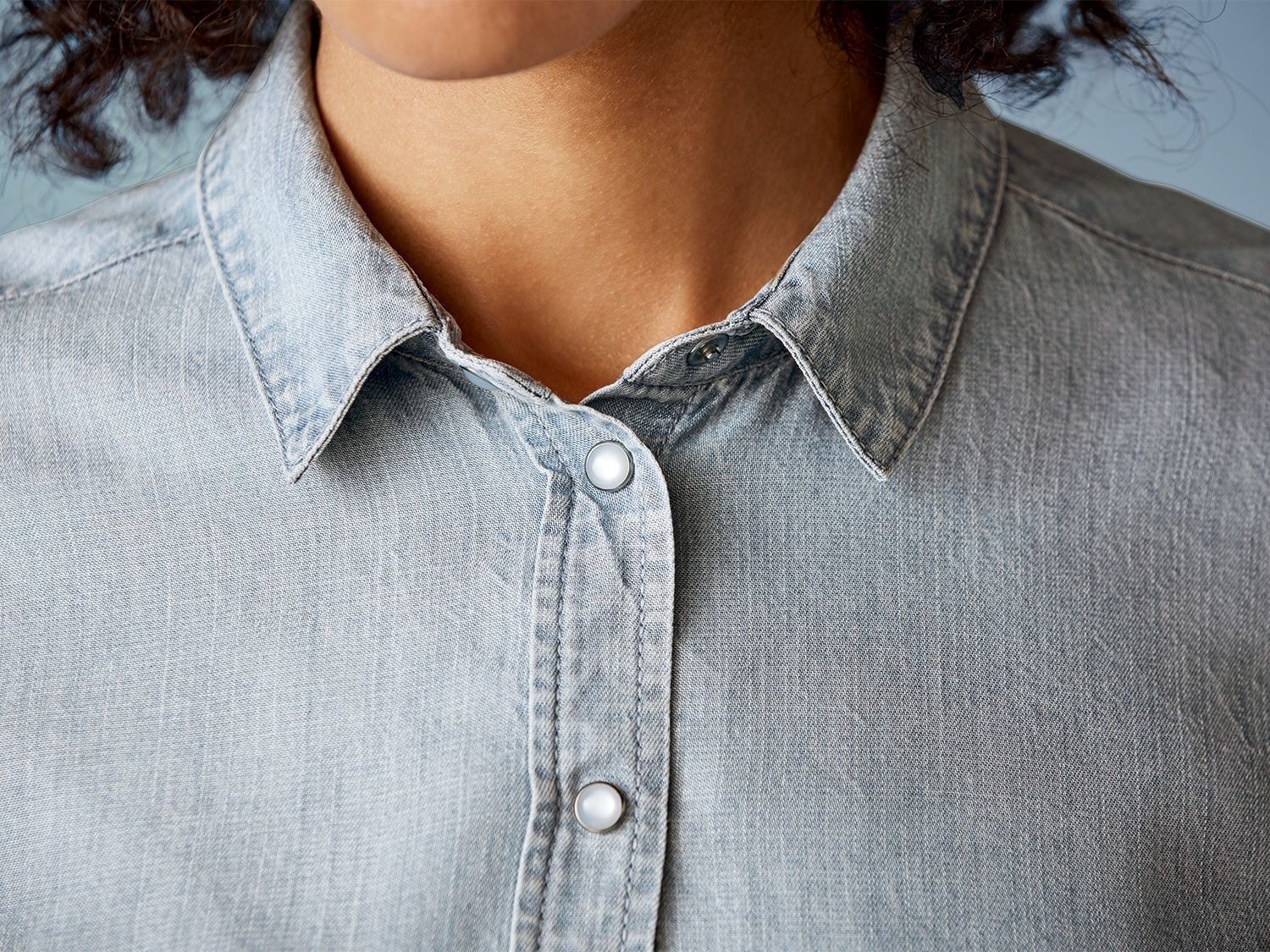 esmara® Chemise en jean pour femmes