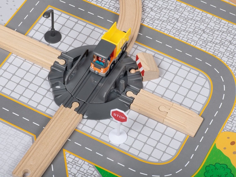Ga naar volledige schermweergave: Playtive JUNIOR Houten speeltafel met treinset - afbeelding 14