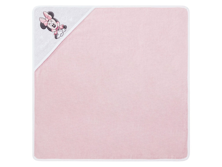 Ga naar volledige schermweergave: Handdoek voor baby's, 75 x 75 cm, met capuchon - afbeelding 6