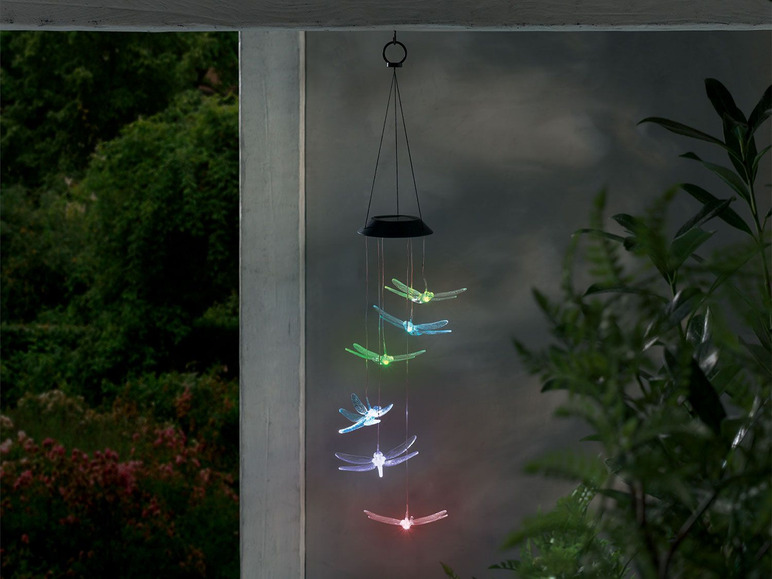 Aller en mode plein écran LIVARNO home Suspension à vent décorative avec éclairage solaire à LED - Photo 3