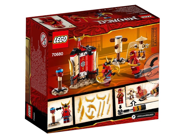 Ga naar volledige schermweergave: LEGO® NINJAGO Ninjago kloostertraining (70680) - afbeelding 3