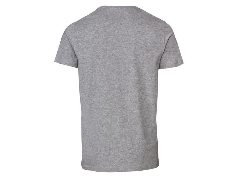 Ga naar volledige schermweergave: LIVERGY® T-shirt voor heren, katoen, polyester en viscose - afbeelding 8