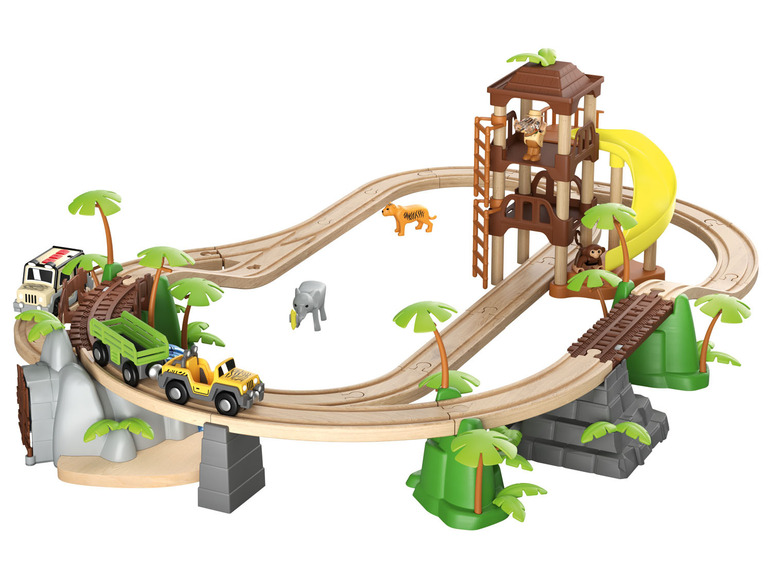 Ga naar volledige schermweergave: Playtive Houten spoorweg - afbeelding 16