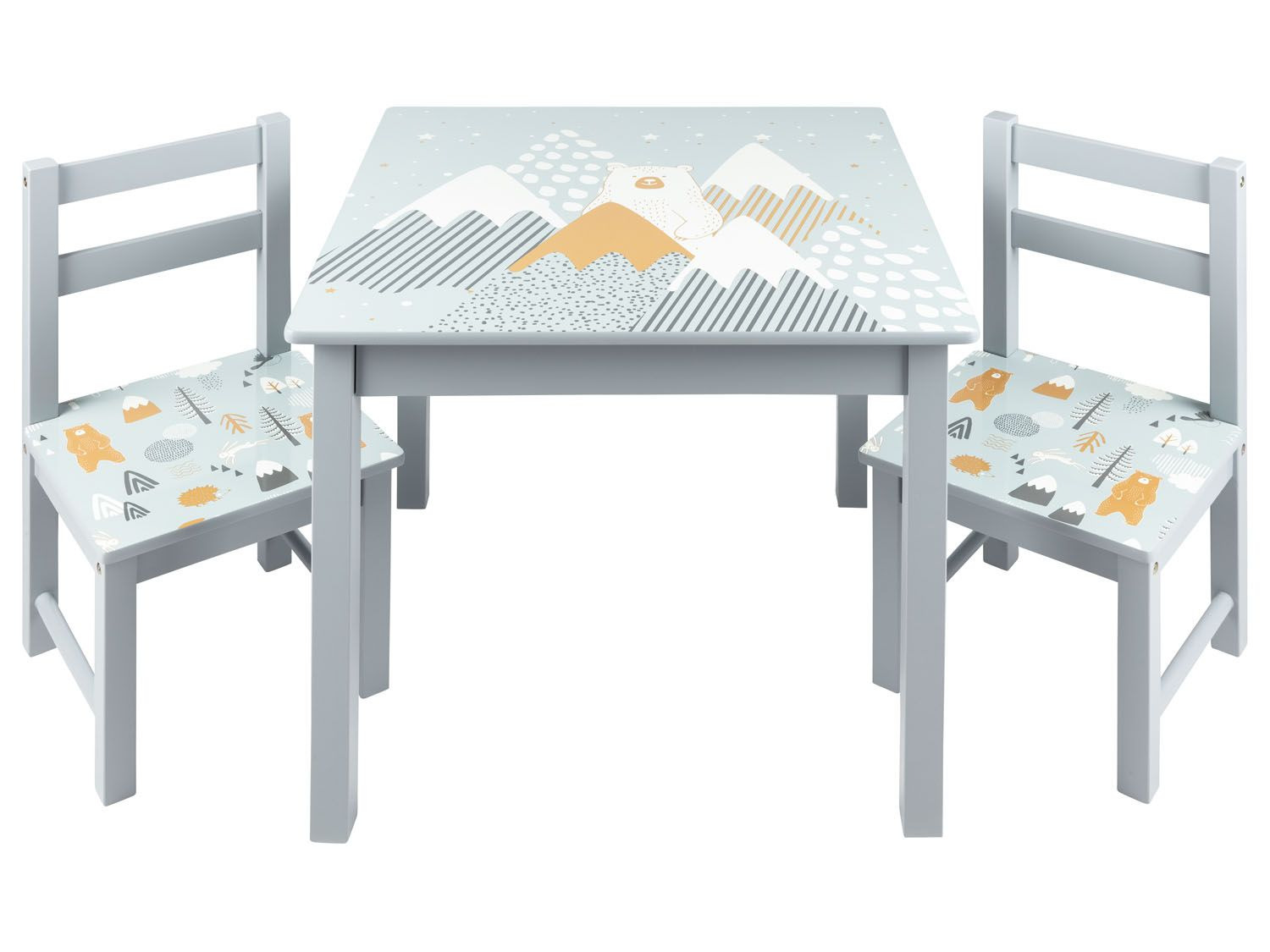 bord tussen Oppositie LIVARNO LIVING Kindertafel met 2 stoelen | Lidl.be