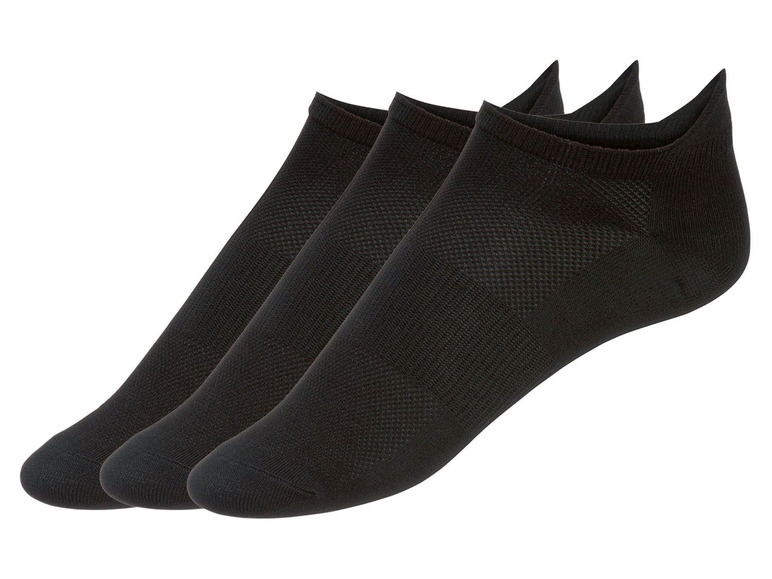 Aller en mode plein écran CRIVIT® Chaussettes sneakers pour hommes, 3 paires - Photo 2