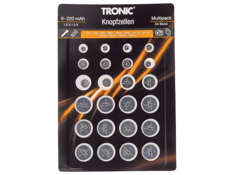 Ga naar volledige schermweergave: TRONIC® Knoopcelbatterijen - afbeelding 1