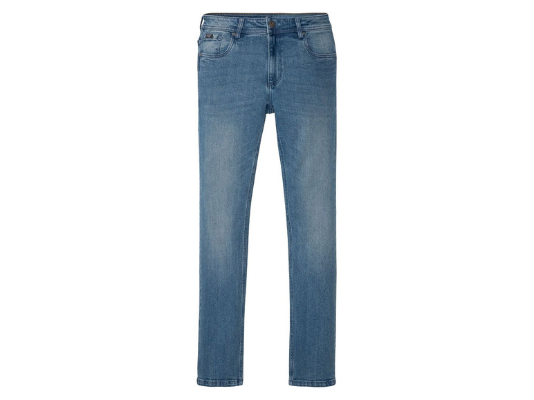 Ga naar volledige schermweergave: LIVERGY® Jeans voor heren, slim fit, katoen en elastaan - afbeelding 6