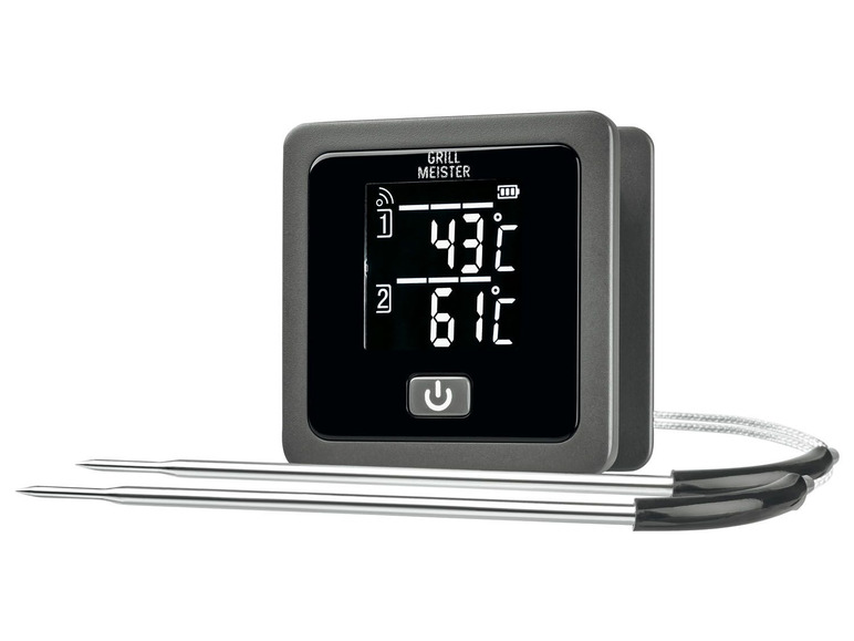 Aller en mode plein écran GRILLMEISTER Thermomètre radio et Bluetooth® de barbecue - Photo 5