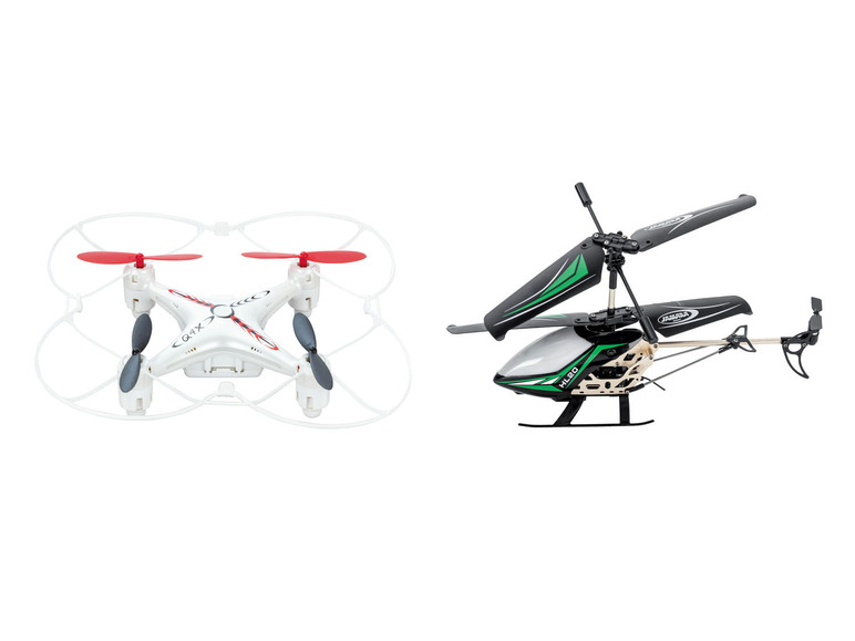 Ga naar volledige schermweergave: JAMARA Quadrocopter of helikopter met afstandsbediening - afbeelding 1