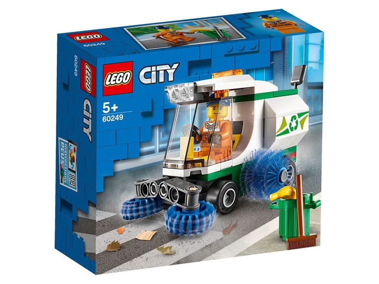 Ga naar volledige schermweergave: LEGO® City Straatveegmachine (60249) - afbeelding 1