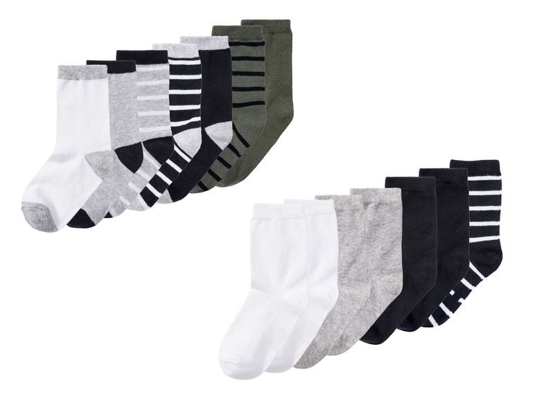 Aller en mode plein écran pepperts!® Chaussettes pour garçons, 7 paires, coton biologique - Photo 1