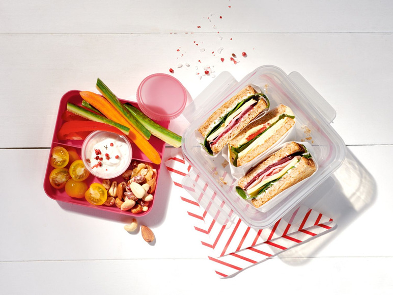 Ga naar volledige schermweergave: ERNESTO® Lunchbox, siliconen afdichting, kliksluiting - afbeelding 8