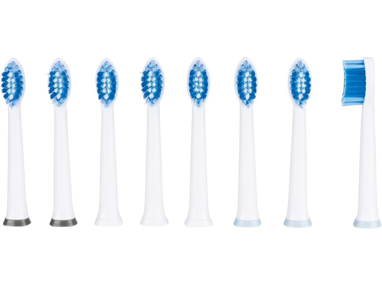 Aller en mode plein écran nevadent Set de 8 brossettes de rechange pour brosse à dents électrique - Photo 1