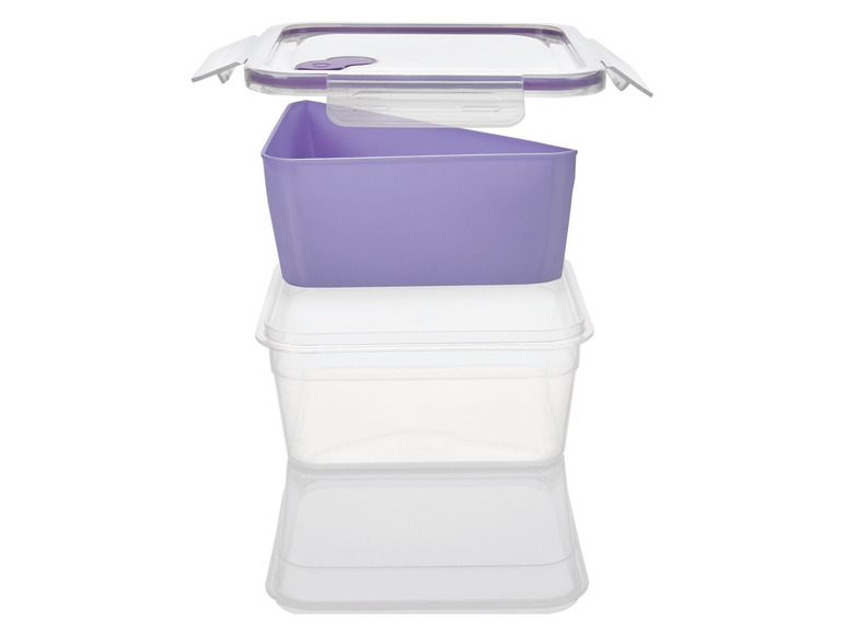 Ga naar volledige schermweergave: ERNESTO® Lunchbox, siliconen afdichting, kliksluiting - afbeelding 12