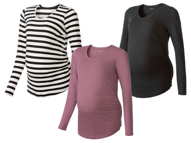 esmara® Zwangerschapsshirt met lange mouwen van een katoenmix