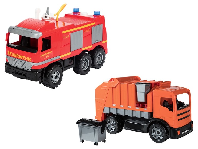 Aller en mode plein écran LENA Camion de pompiers ou camion à ordures géant - Photo 1