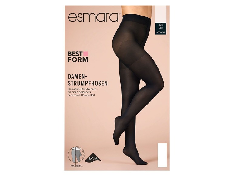 Ga naar volledige schermweergave: ESMARA® Set van 2 panty's voor dames - afbeelding 1