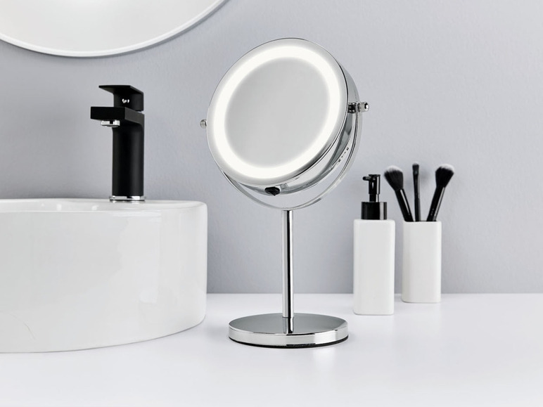 Aller en mode plein écran LIVARNO home Miroir grossissant à LED - Photo 25