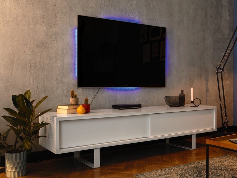 Aller en mode plein écran LIVARNO LUX® Kit de rétro-éclairage pour TV, 16 couleurs - Photo 4
