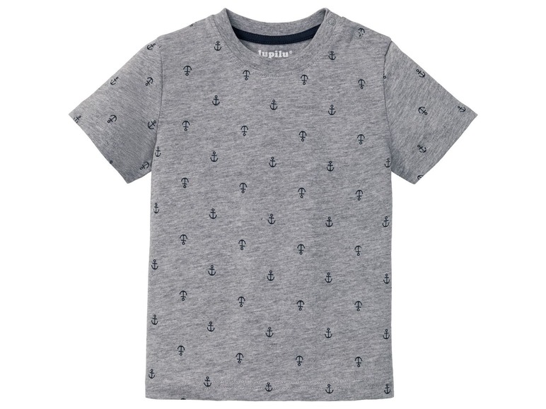 Aller en mode plein écran lupilu® Set de 4 T-shirts pour garçons, coton bio - Photo 6