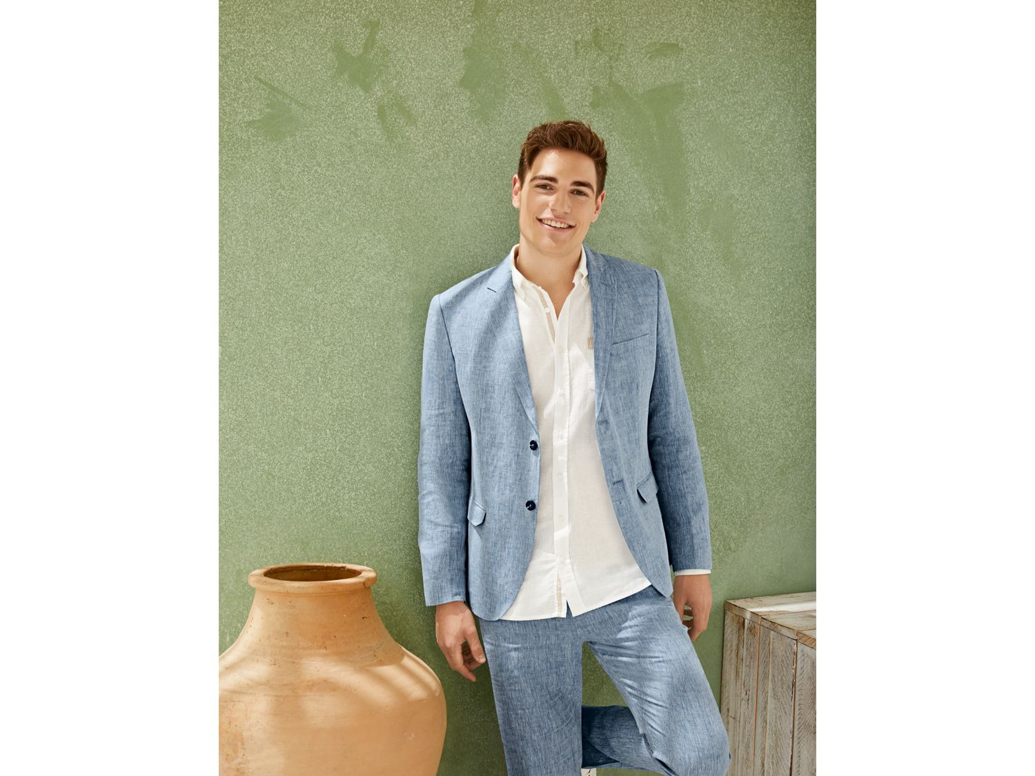 LIVERGY® Veste en lin