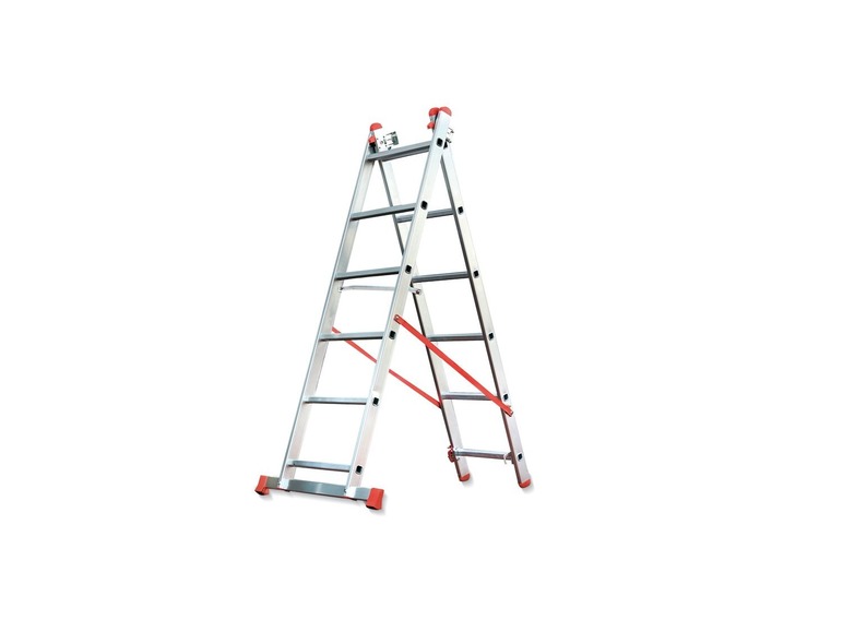Ga naar volledige schermweergave: PARKSIDE® Multifunctionele ladder, 3-in-1, max. hoogte 461 cm - afbeelding 2