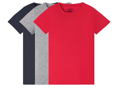 PEPPERTS® Set de 3 T-shirts enfants en mélange de coton bio