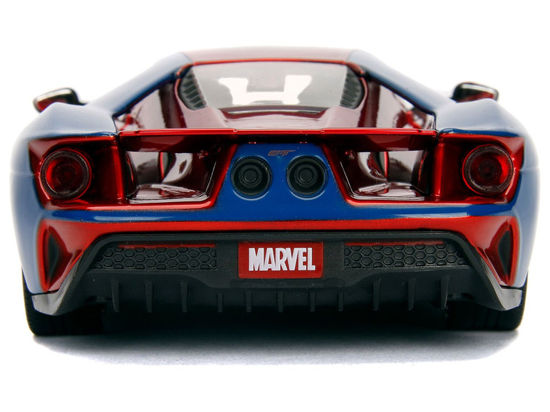 Ga naar volledige schermweergave: DICKIE Marvel Spiderman Ford GT, incl. figuurtje - afbeelding 8
