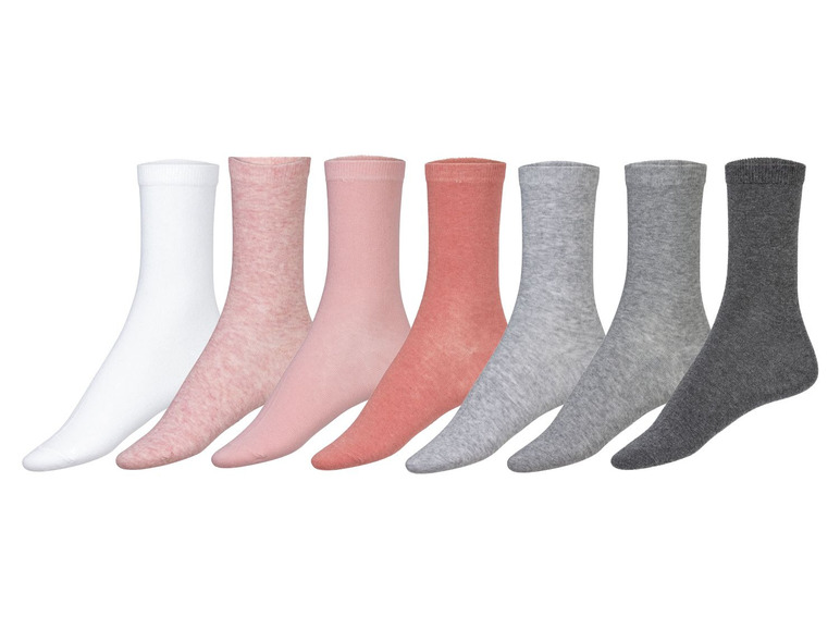 Ga naar volledige schermweergave: esmara® Sokken voor dames, set van 7 paar, katoen, polyamide en elastaan - afbeelding 4