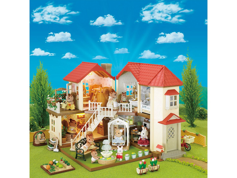 Aller en mode plein écran Sylvanian Families La Grande Maison Tradition Éclairée (2752) - Photo 4