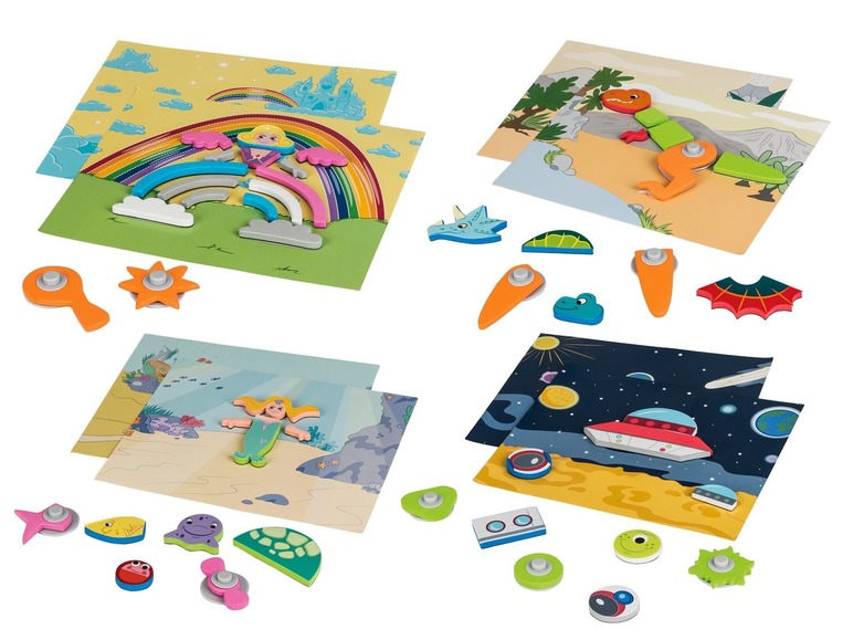 Ga naar volledige schermweergave: Playtive JUNIOR Magnetische puzzel - afbeelding 1