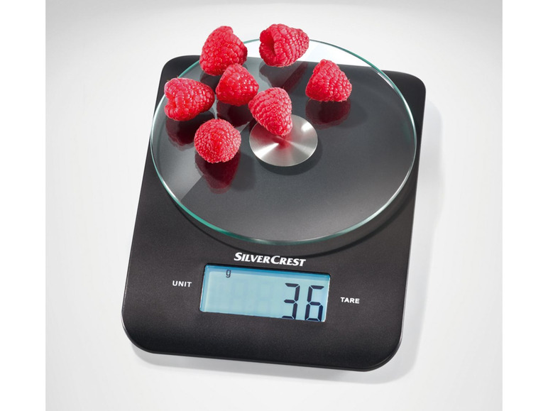 Aller en mode plein écran SILVERCREST® Balance de cuisine numérique, jusqu’à 5 kg, piles incl. - Photo 11