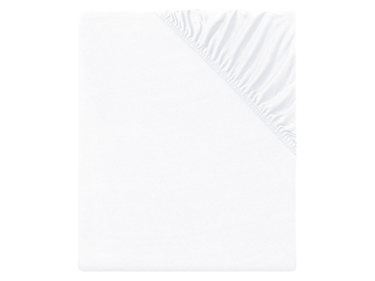 Ga naar volledige schermweergave: meradiso Jersey hoeslaken, 90-100 x 200 cm, 100% katoen - afbeelding 2