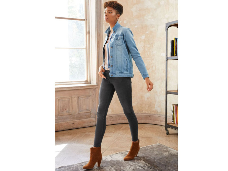 Ga naar volledige schermweergave: esmara® Super skinny jeans voor dames, 5-pocketstijl, katoen, elastomultiester, elastaan - afbeelding 9