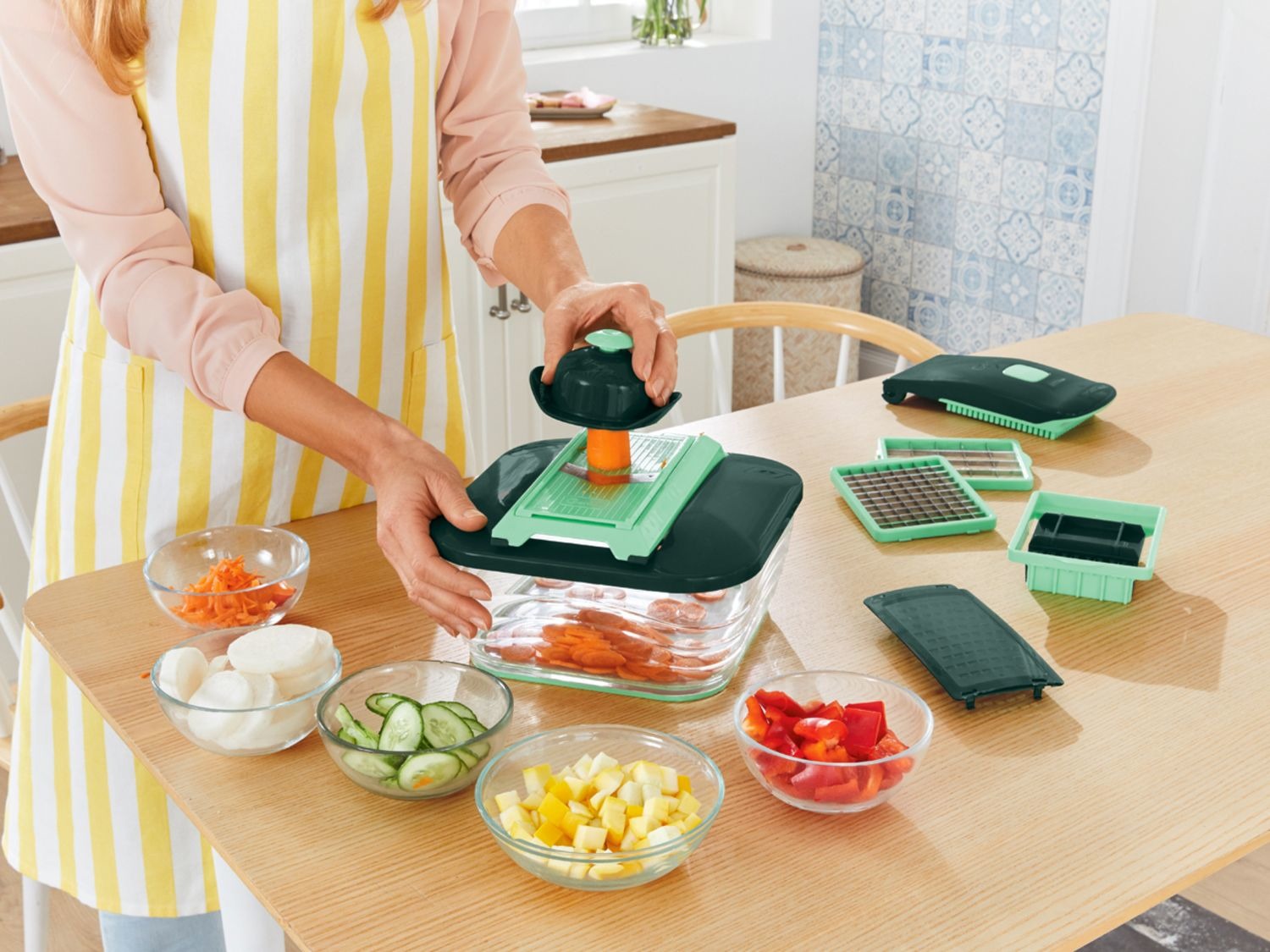 Genius Nicer Dicer Chef, 13 pièces