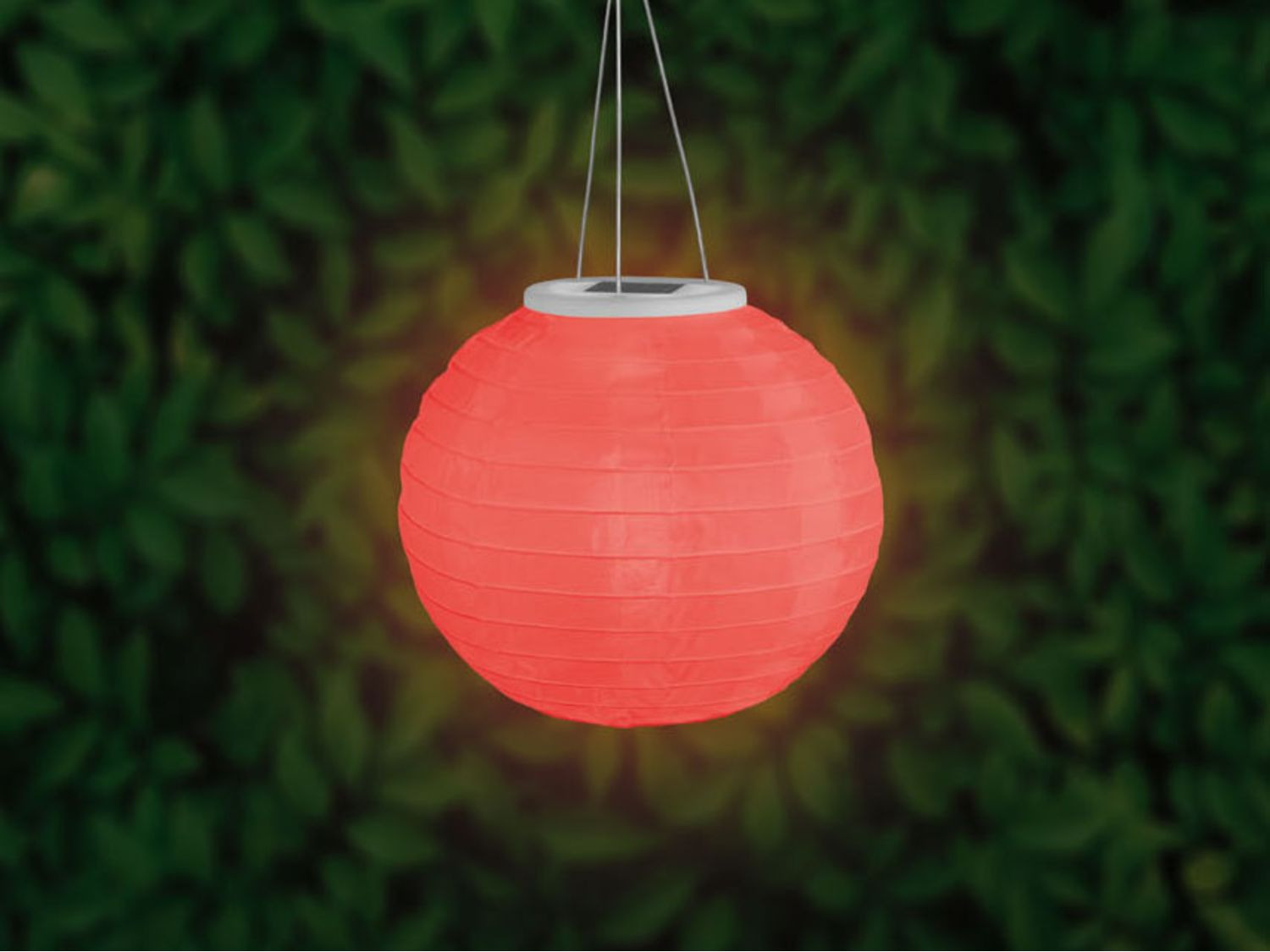 LIVARNO home Lampion solaire à LED, Ø 40 cm Lidl.be