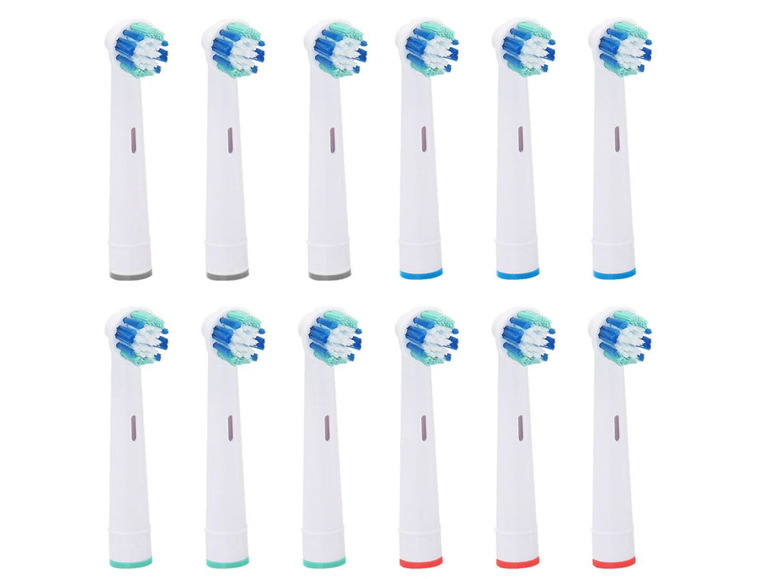 Ga naar volledige schermweergave: NEVADENT® Opzetborstels voor elektrische tandenborstel, set van 12 - afbeelding 1
