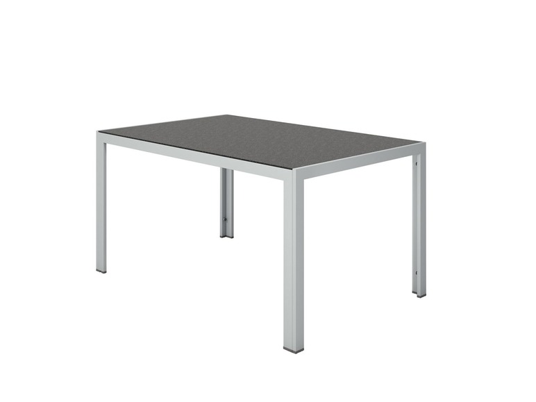 Aller en mode plein écran florabest Table de jardin en aluminium, plateau réversible - Photo 2