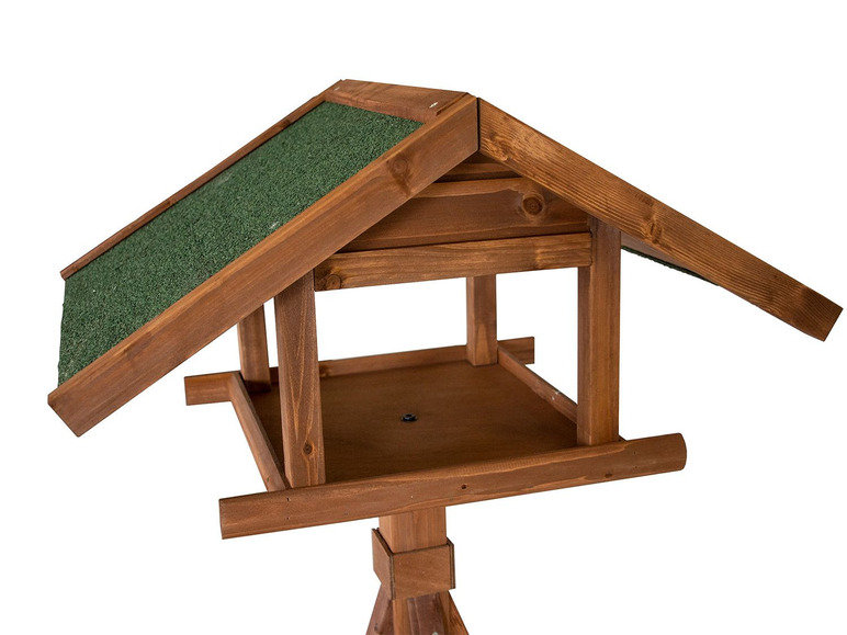 Ga naar volledige schermweergave: Karlie Voederhuisje voor vogels, weerbestendig hout - afbeelding 5