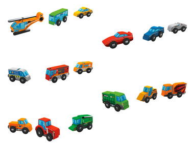 Sets de véhicules, 3 pièces Playtive