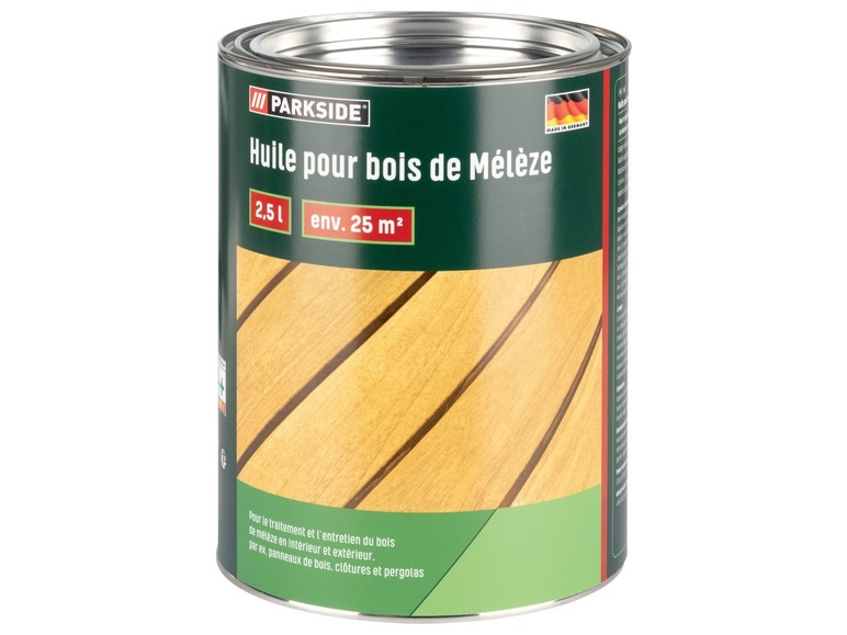 Aller en mode plein écran PARKSIDE® Huile pour bois, 2,5 L, pour 25 m² - Photo 5