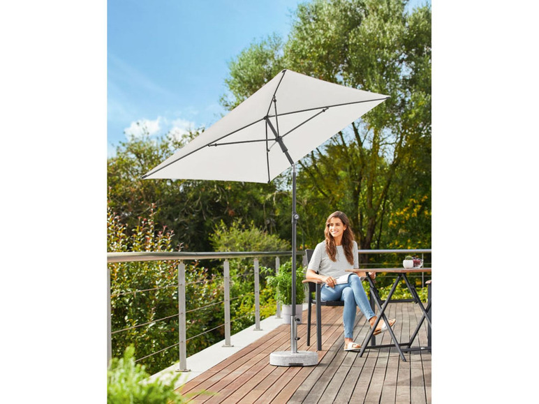 Aller en mode plein écran florabest Parasol, 210 x 140 cm - Photo 12