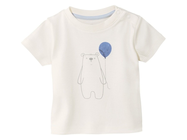 Ga naar volledige schermweergave: LUPILU® Set van 3 T-shirts voor baby's - afbeelding 4