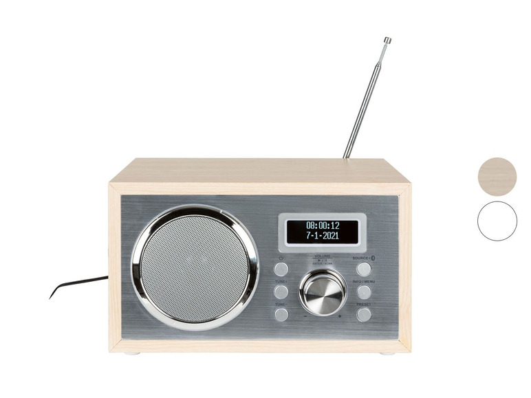 Ga naar volledige schermweergave: SILVERCREST® Radio, DAB+, Bluetooth® - afbeelding 1