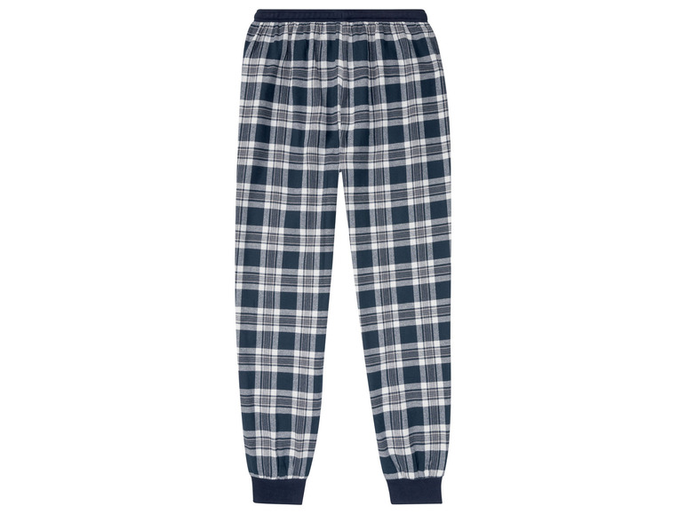 Ga naar volledige schermweergave: LIVERGY® Comfortabele pyjama met zachte flanellen broek - afbeelding 7
