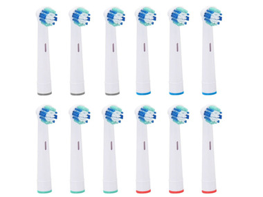 nevadent Opzetborstels voor elektrische tandenborstel, set van 12