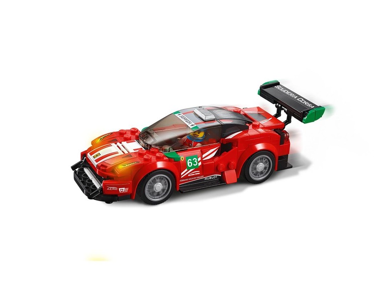 Ga naar volledige schermweergave: LEGO Ferrari 488 GT3 Scuderia Corsa (75886) - afbeelding 4