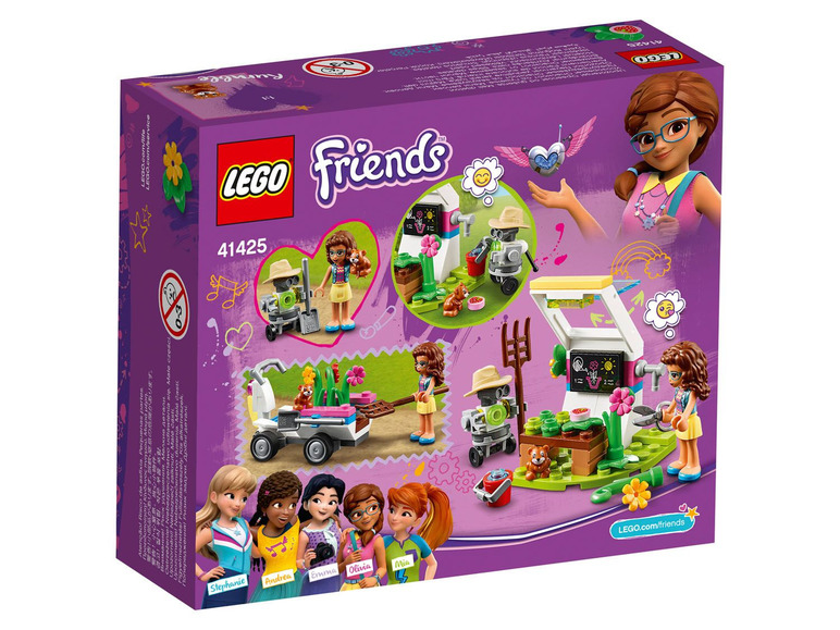 Ga naar volledige schermweergave: LEGO® Friends Olivia's bloementuin (41425) - afbeelding 2