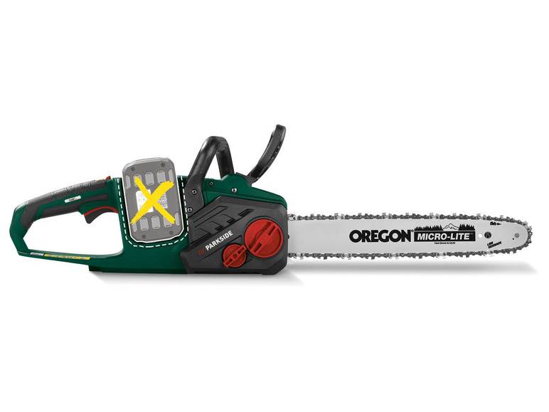 Ga naar volledige schermweergave: PARKSIDE® Accukettingzaag »PKSA 40-Li A2«, 2 x 20 V - afbeelding 3