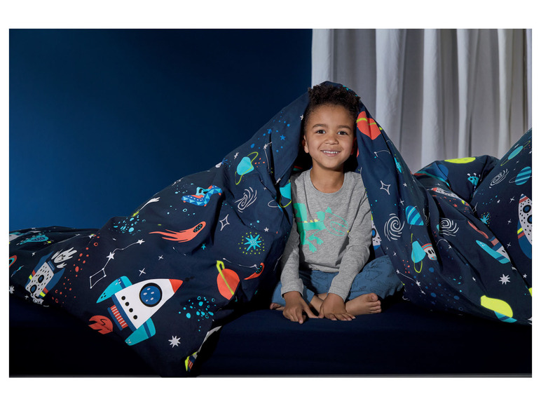 Ga naar volledige schermweergave: lupilu Pyjama met glow in the dark print - afbeelding 24